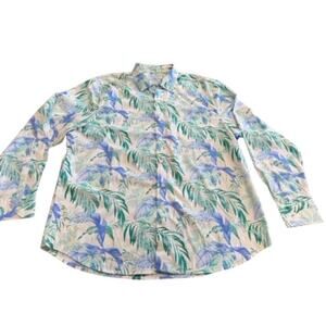 NEW!‎ "TOMMY BAHAMA" The Siesta Key Tropical Button Down Shirt Athleisure Wear
